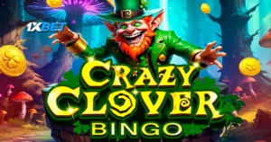 รีวิวเกมบิงโก Crazy Clover ภาพสวย ตัวคุณสูงสุด 750 เท่า ที่ 1xBet